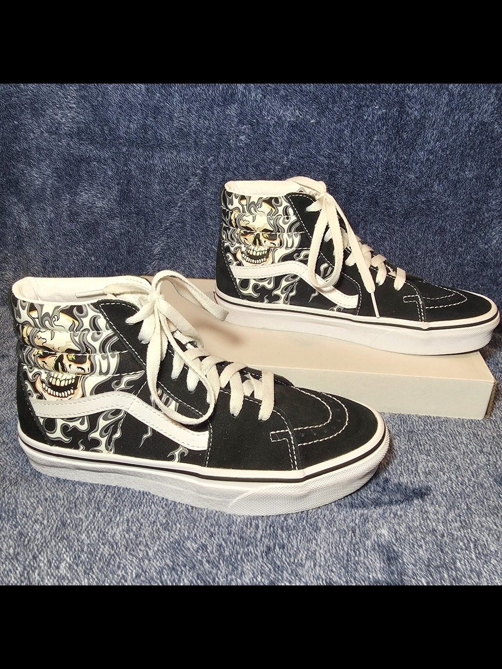 Vans Sk8-Hi 'Flame Skull' High Shoes